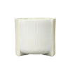 Beige & White Fiber Clay Planter - A JY88171-1-BG الغراس