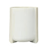 Beige & White Fiber Clay Planter - D JY88171-4-BG الغراس