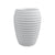 White Textured Fiber Clay Planter - Small JY9009-S-WH