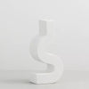 White Ceramic Candleholder JYK16988