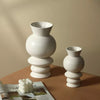 White Ceramic Vase - Large LCY2202