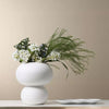 White Ceramic Vase - Large LCY2204