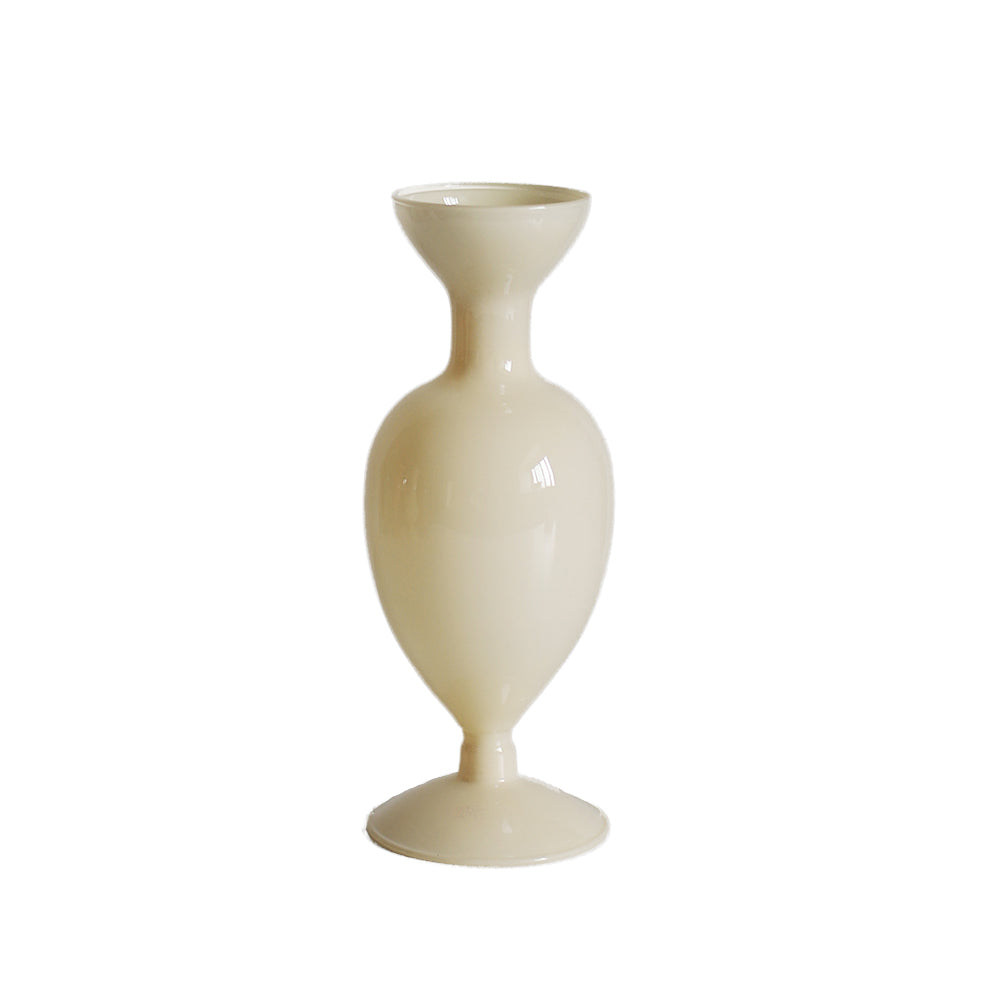 Ivory Glass Vase LT656-W2