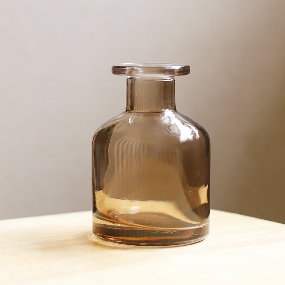Amber Glass Vase - Small LT680-A-S