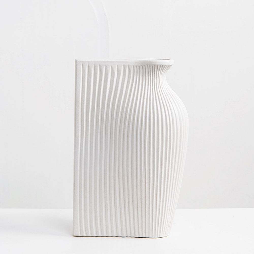 White Ceramic Vase LT711-W