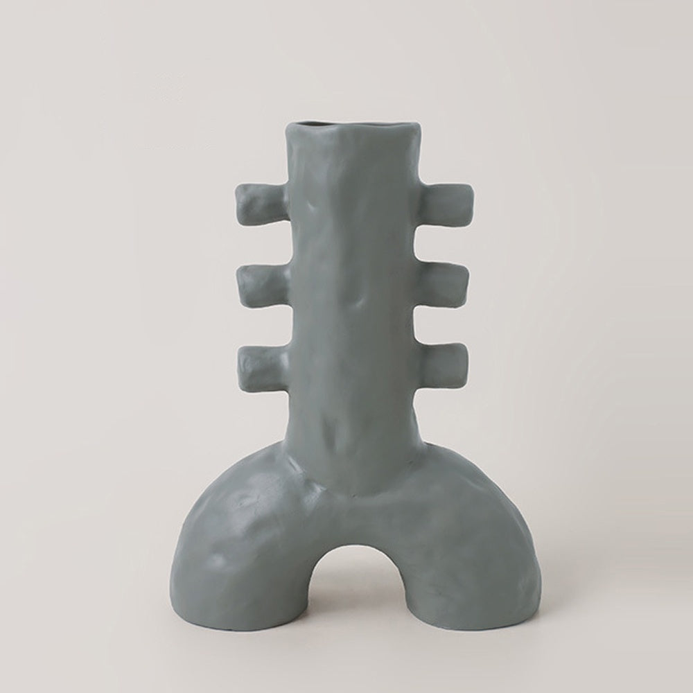 Grey Ceramic Bud Vase LT738-C