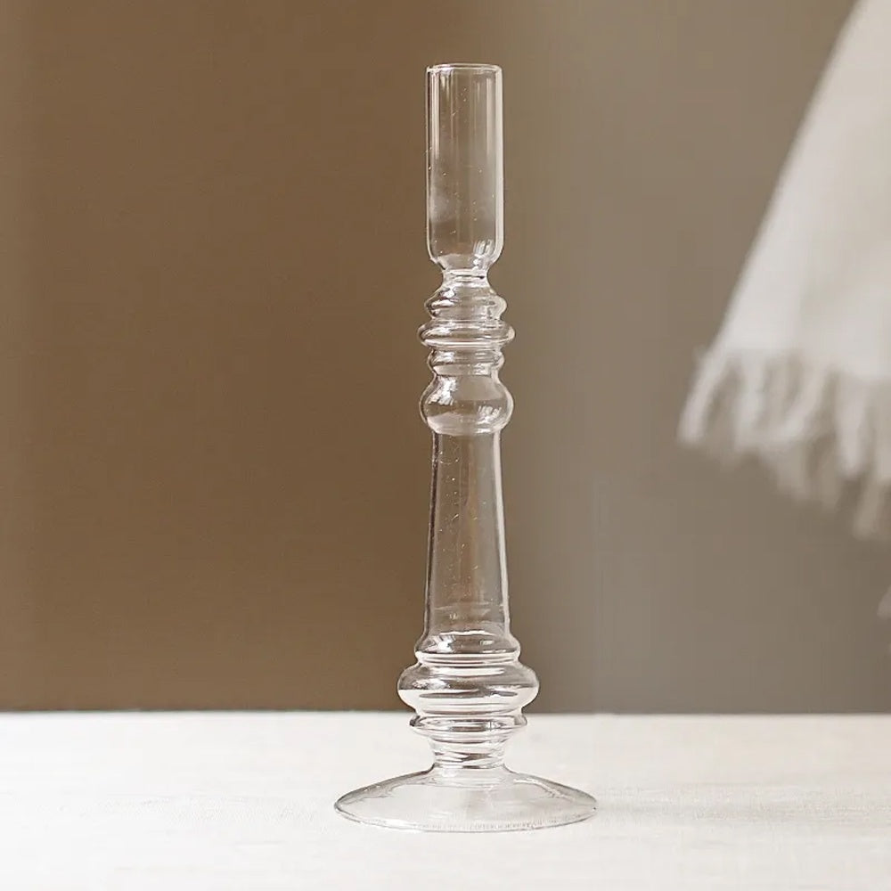 Amber Glass Candleholder LT823-E