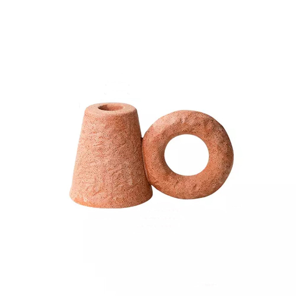 Clay Ceramic Candleholder LT839-C