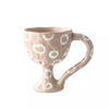 Patterned Ceramic Cup with Handle LT840-C