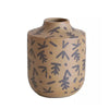 Deep Beige Patterned Bud Vase LT841-C