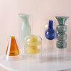 Blue Glass Bud Vase LT842-B