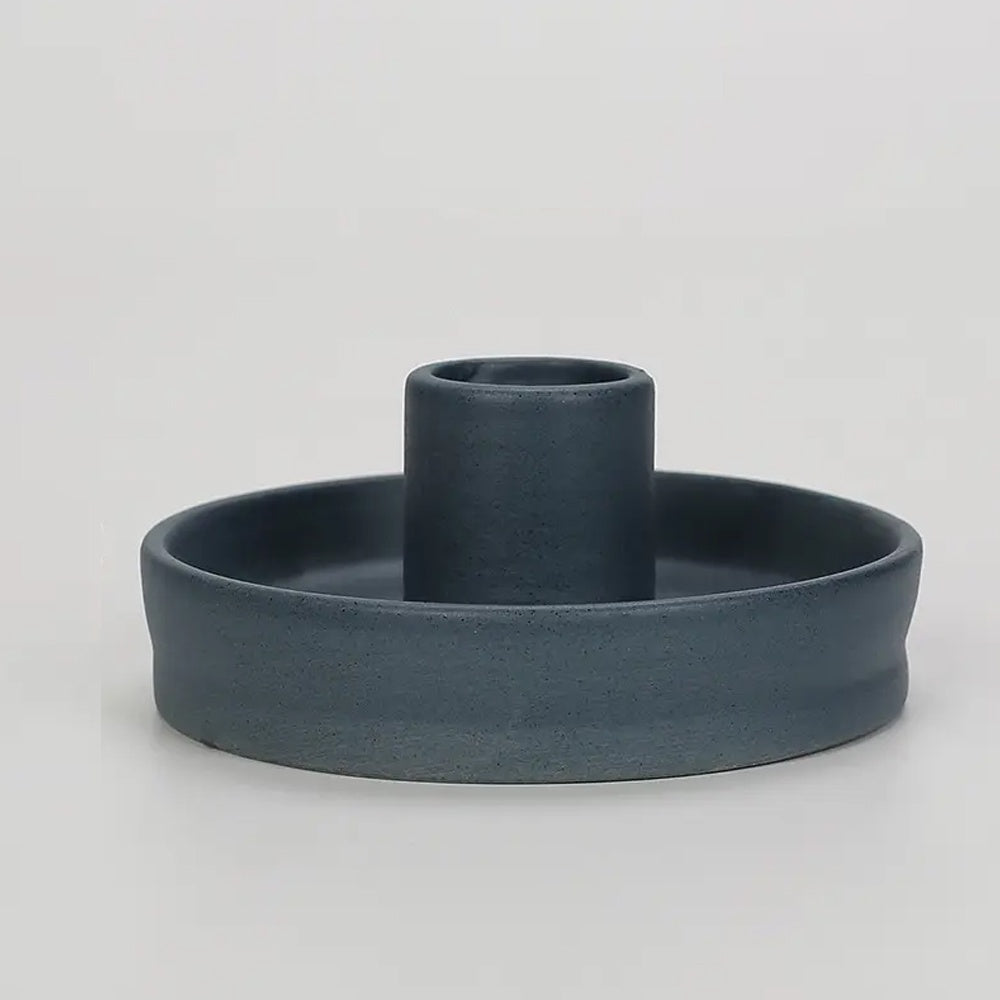 Blue Ceramic Candleholder LT912-F