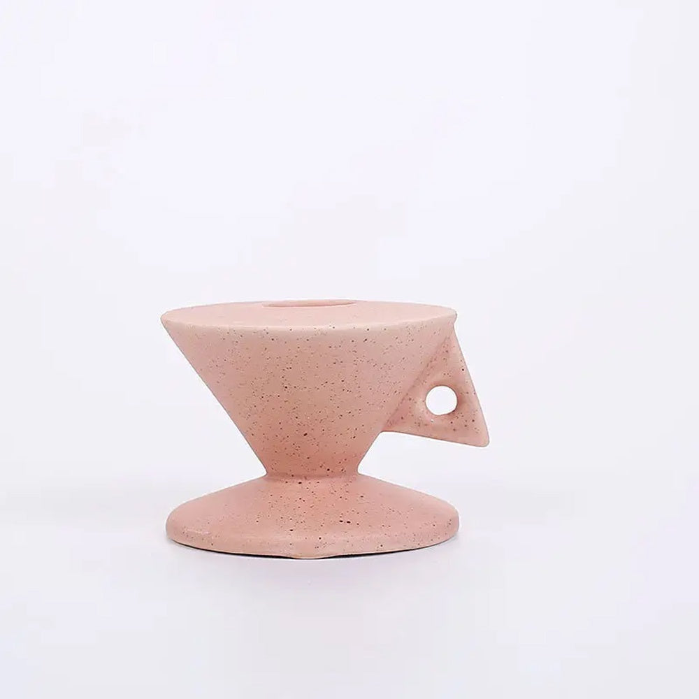 Pink Ceramic Candleholder LT913-Q