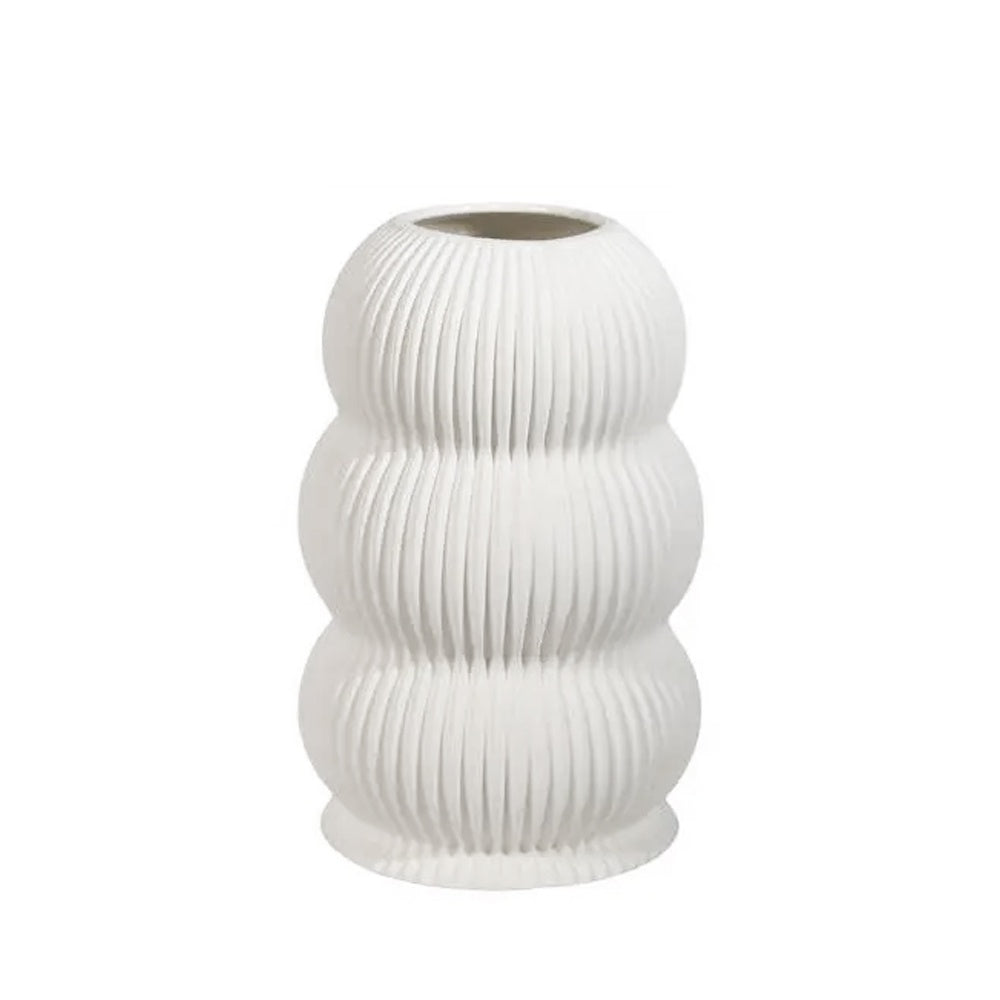 White Ceramic Vase LT930-B