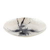 Glass Decorative Plate with Black Design - Large MLBLAH101251W1