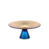 Amber & Blue Glass Cake Plate - Medium MLBLAH101320