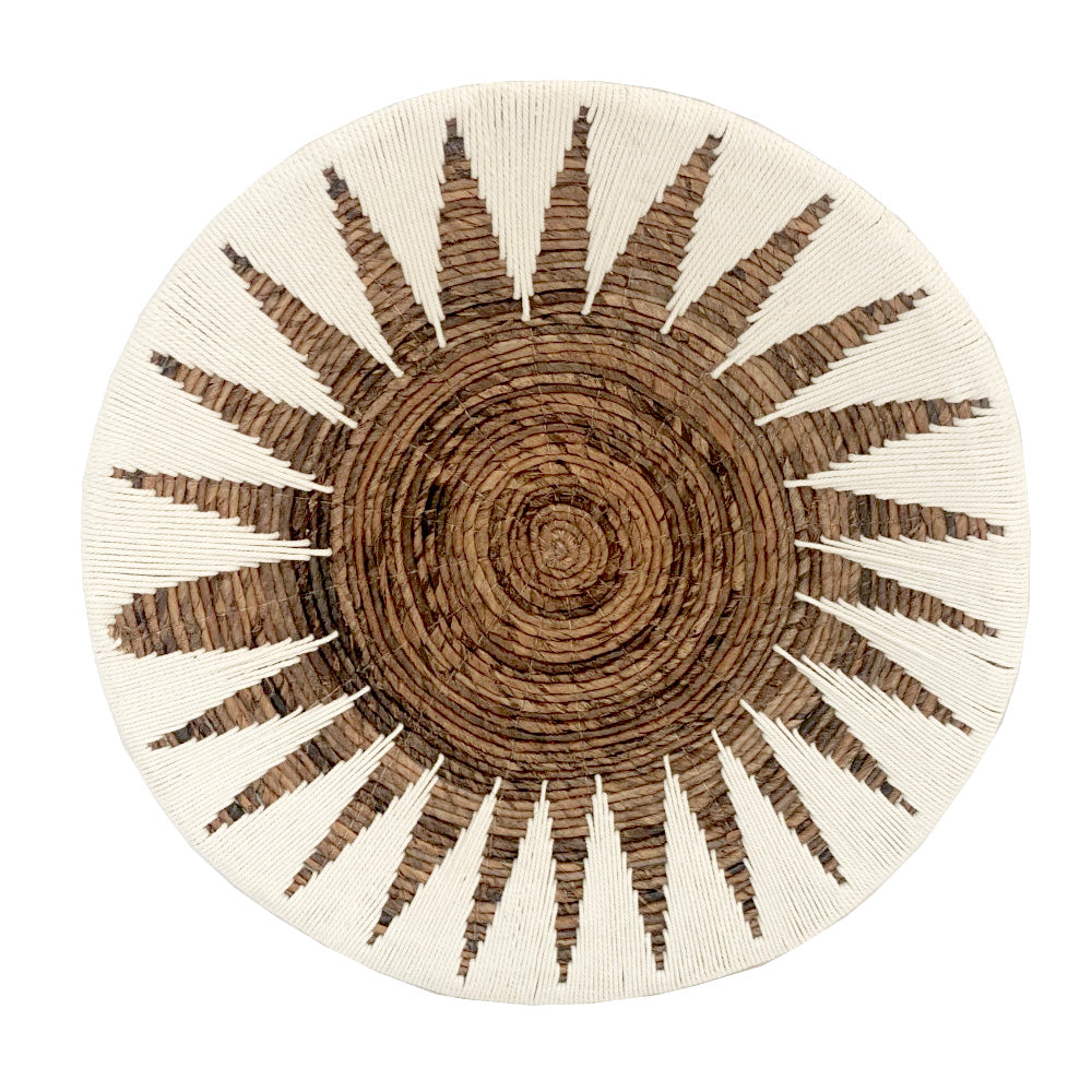 White & Natural Wall Décor - Large MRC230L