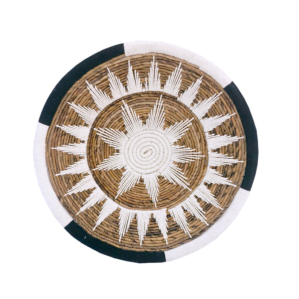 Black, White & Natural Wall Décor - Medium MRC236M