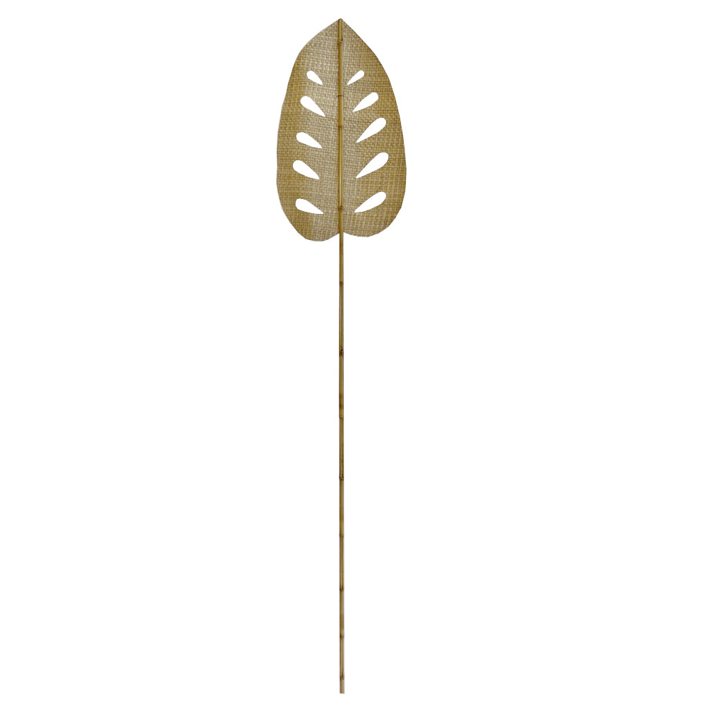 Monstera Leaf Shaped Bamboo Décor MRC246-D