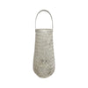 White Bamboo Lantern - Medium MRC300
