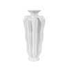 White Ceramic Tall Vase OMS01017182W