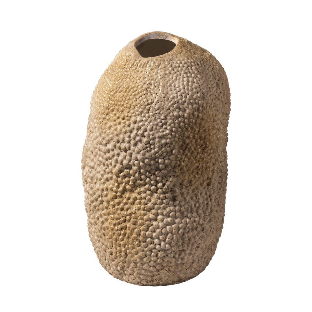 Natural Ceramic Vase with Texture OMS01227001N