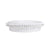 White Ceramic Shallow Bowl with Spike Detail OMS04017180W