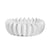 White Ceramic Decorative Bowl OMS04017183W