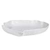 White Ceramic Platter with Uneven Edge OMS04017208W