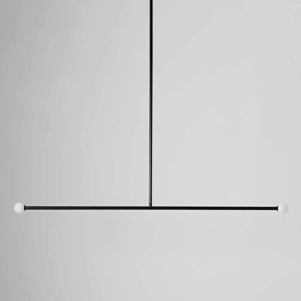 Lexi 70cm Linear Pendant - Black P1422-B