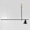 Jeremy Linear Pendant Light - Black P1510/3-B