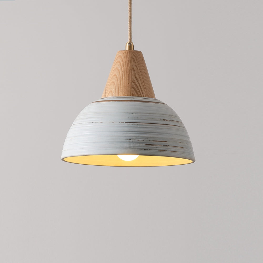 Christopher Pendant Light - Light Wood P1722/B