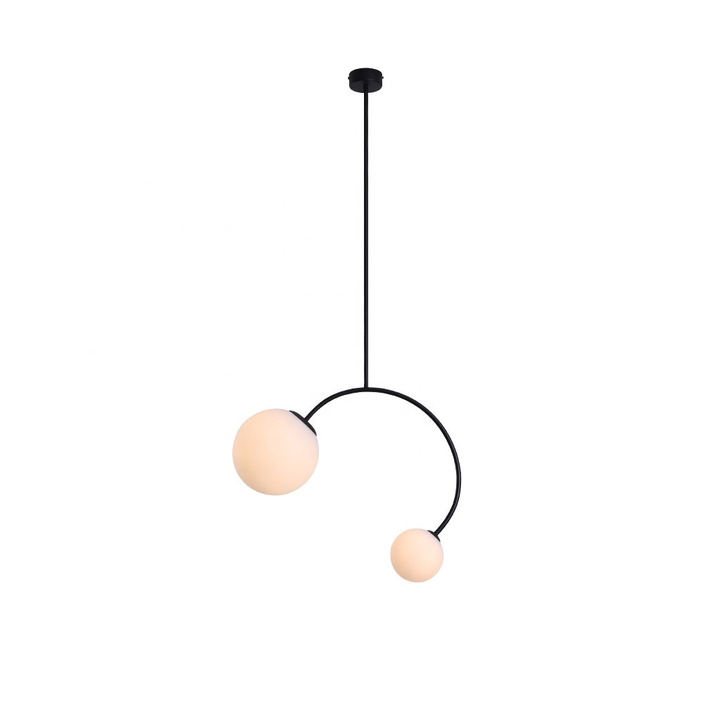 Morgan Pendant Light - Black P3001-B