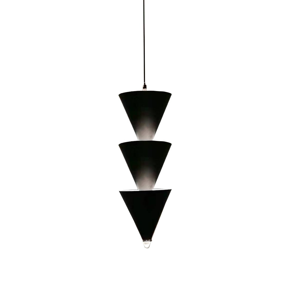 Lea Pendant Black - 3 Heads P7782/3-B