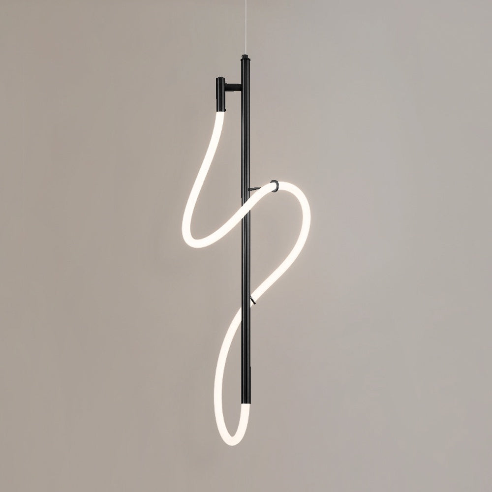 Walker Pendant Light - Black P7871/D-B