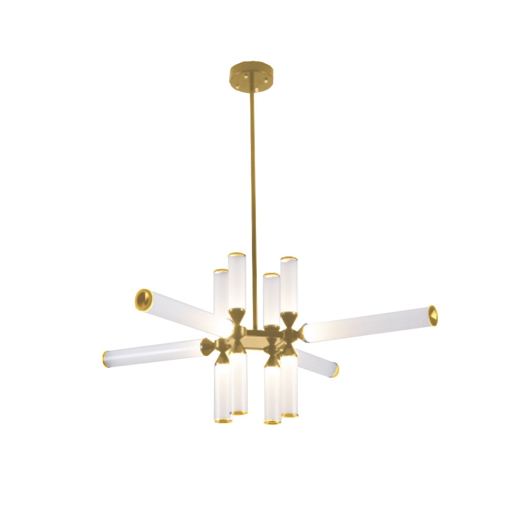 Jade Chandelier - Gold P7938/C-G