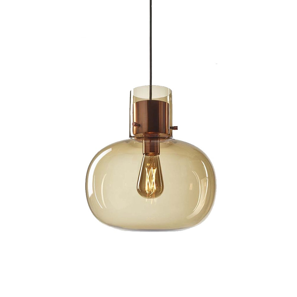 Milo Pendant A - Amber I-PL-40-22-A