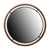 Round Iron & Wood Mirror SA80148-DS
