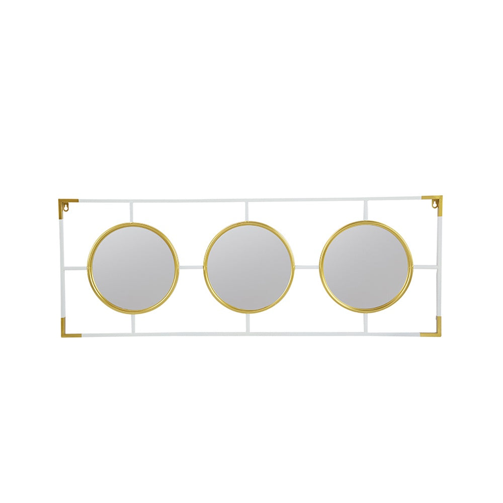 Iron & Acrylic Rectangular Mirror SA80282-DS-AB