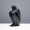 Black Resin Figurative Sculpture SHBA0030158