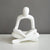 White Resin Figurative Sculpture SHBA2133003