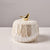 White Ceramic Jar with Gold Bird Detail SHDA0270089