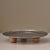 Silver Decorative Plate with Brown Lets SHDB1376011