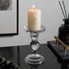 Clear Glass Candleholder SHDD1383120