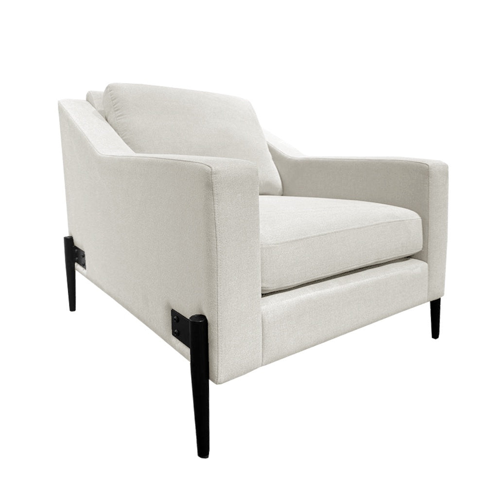 Sinclair Armchair - Ivory STS-AC907-WHT - On Sale