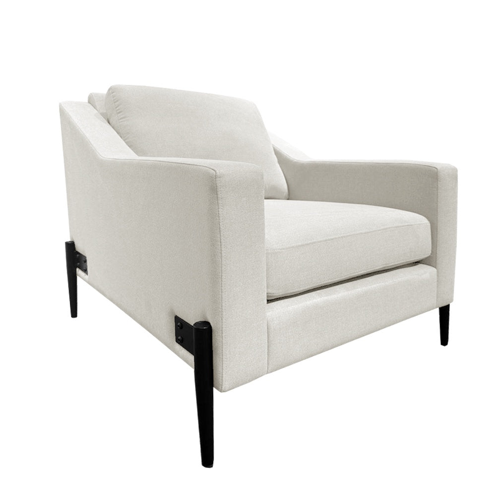 Sinclair Armchair - Ivory STS-AC907-WHT