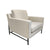 Hartley Armchair - Ivory STS-AC909-WHT