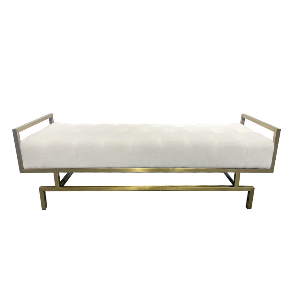 Kesling Bench - Gold STS-BCH302-GLD - On Sale