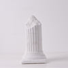 White Ceramic Column TK059