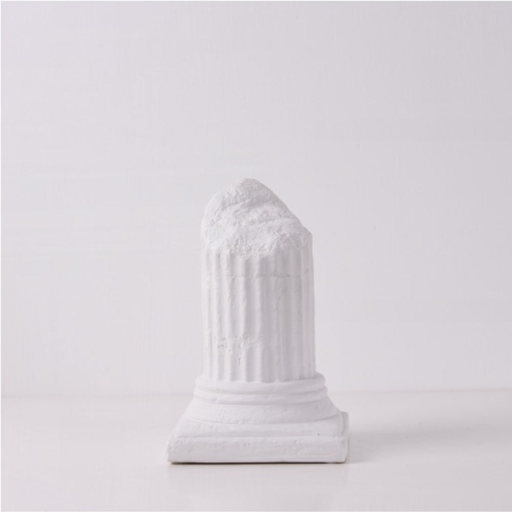 White Ceramic Column TK060